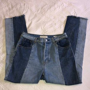 Blue Mom Jeans, Size 26